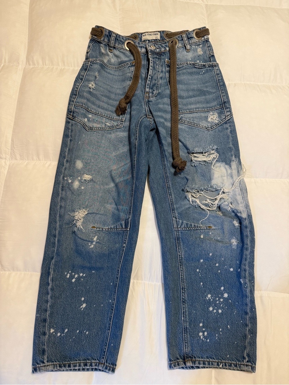 We The Free Moxie Pull On Barrel Jeans